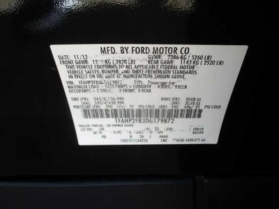 2013 Ford Taurus Limited FWD