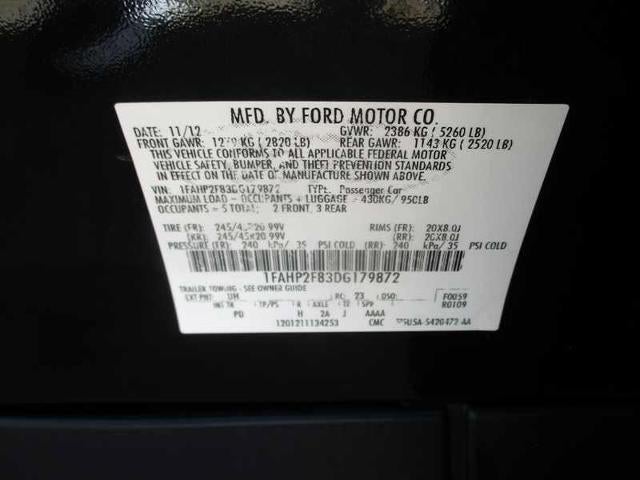 2013 Ford Taurus Limited FWD