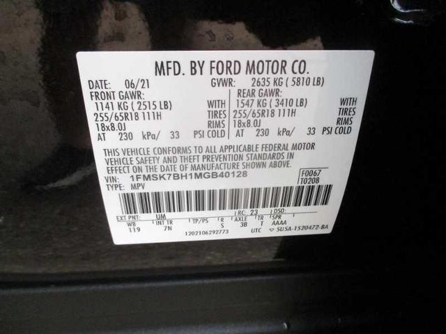 2021 Ford Explorer Base