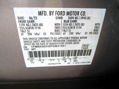 2023 Ford Explorer XLT AWD