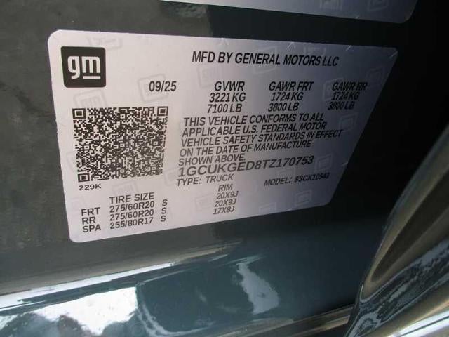 2026 Chevrolet Silverado 1500 LTZ