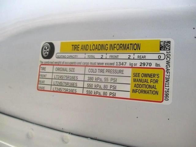 2022 Chevrolet Express Cargo 2500 2500 Cargo