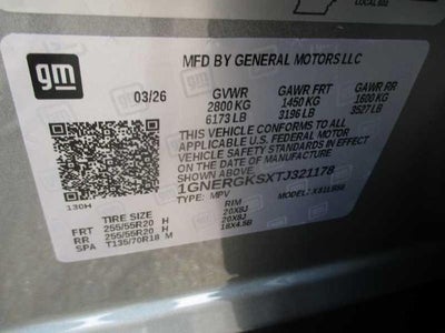 2026 Chevrolet Traverse LT