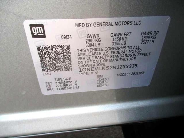 2024 Chevrolet Traverse RS AWD