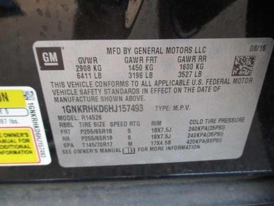 2017 Chevrolet Traverse 2LT FWD