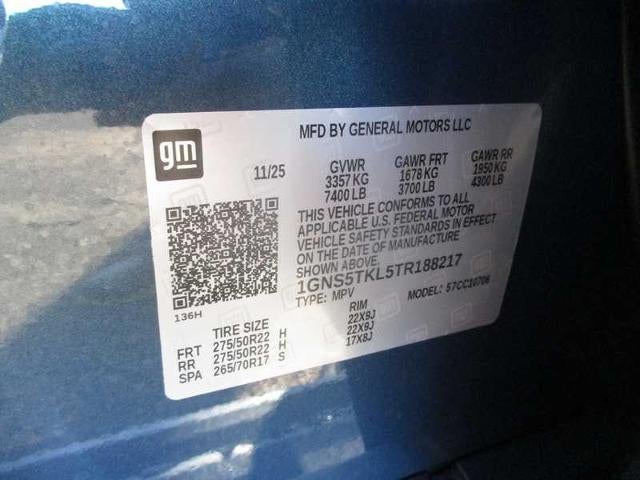 2026 Chevrolet Tahoe High Country