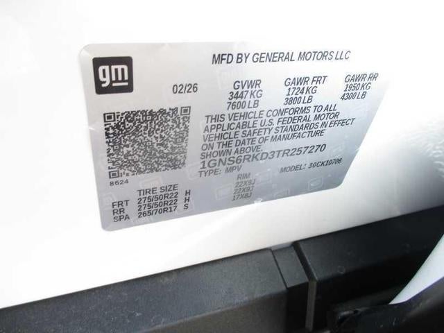 2026 Chevrolet Tahoe RST