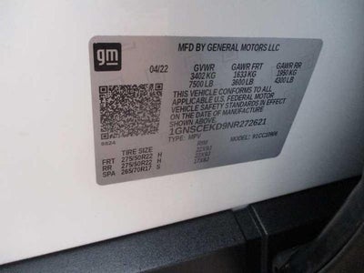 2022 Chevrolet Suburban RST