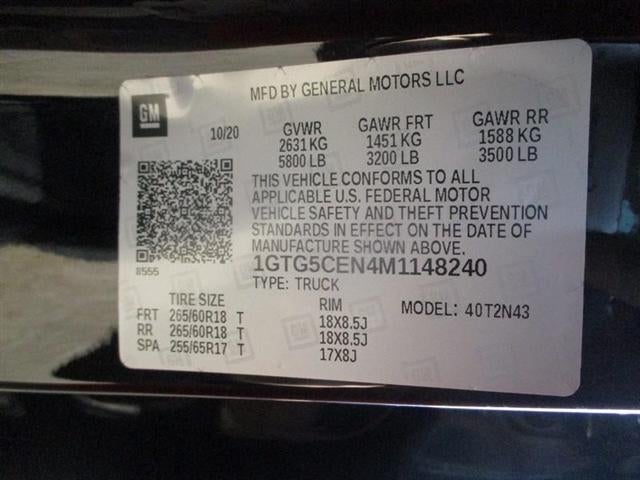 2021 GMC Canyon Elevation Extended Cab 2WD