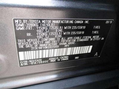 2019 Toyota RAV4 XLE Premium