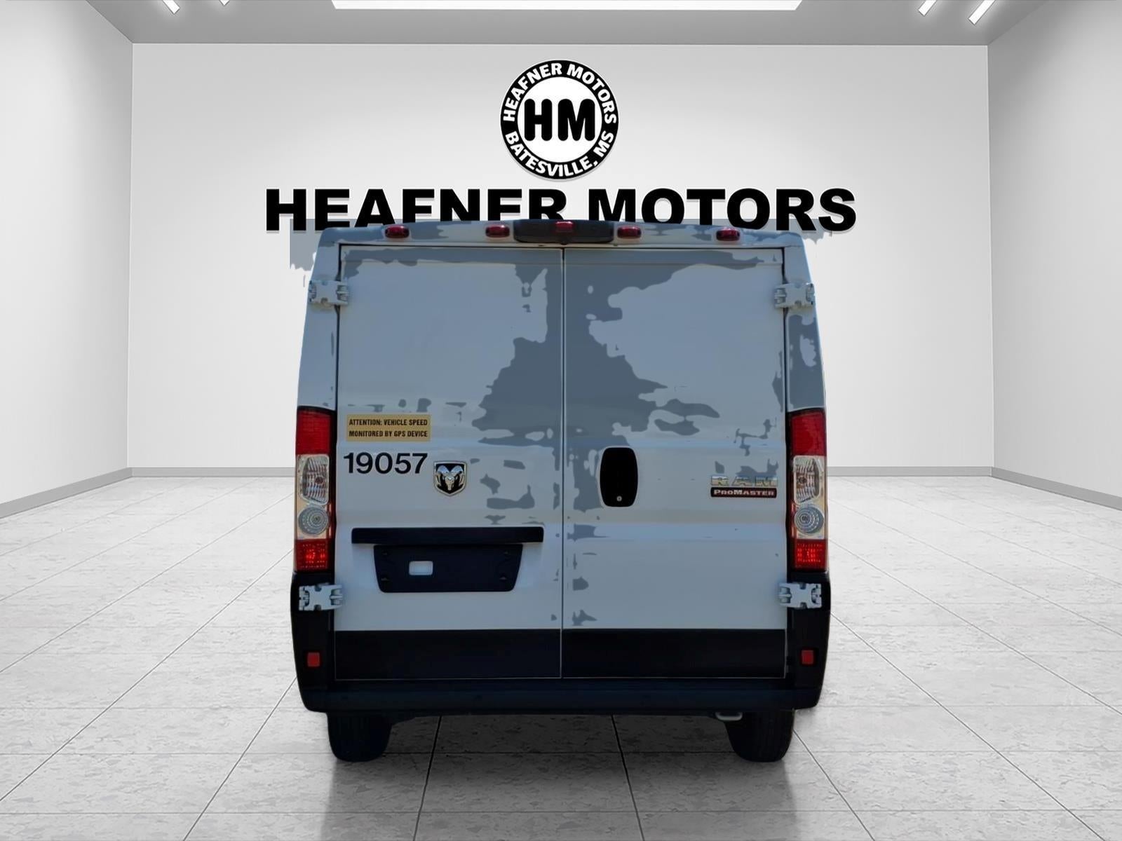 2019 RAM ProMaster Cargo Van 1500 Low Roof Tradesman 136-in. WB