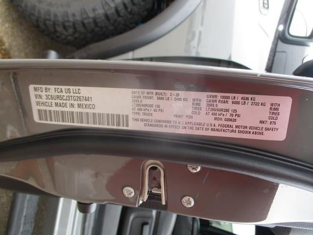 2026 RAM 2500 Warlock Tradesman Crew Cab SWB 4WD