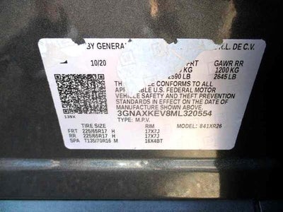 2021 Chevrolet Equinox LT 2WD