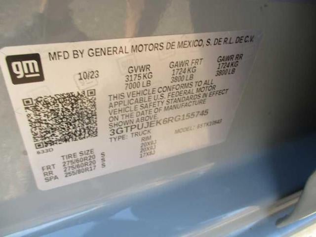2024 GMC Sierra 1500 Elevation L Crew Cab 4WD