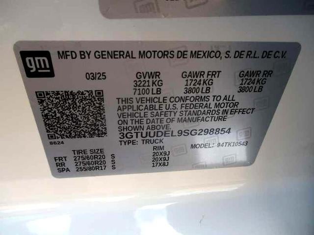 2025 GMC Sierra 1500 SLT Crew Cab 4WD