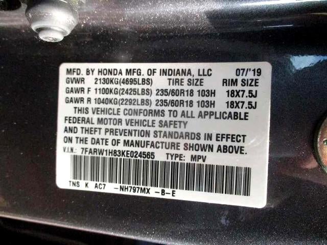 2019 Honda CR-V EX-L 2WD