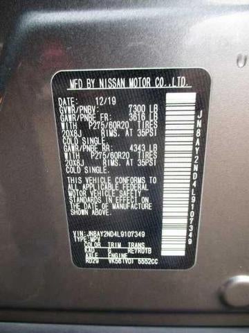 2020 Nissan Armada SL 2WD