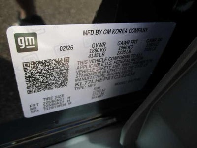 2026 Chevrolet Trax LT